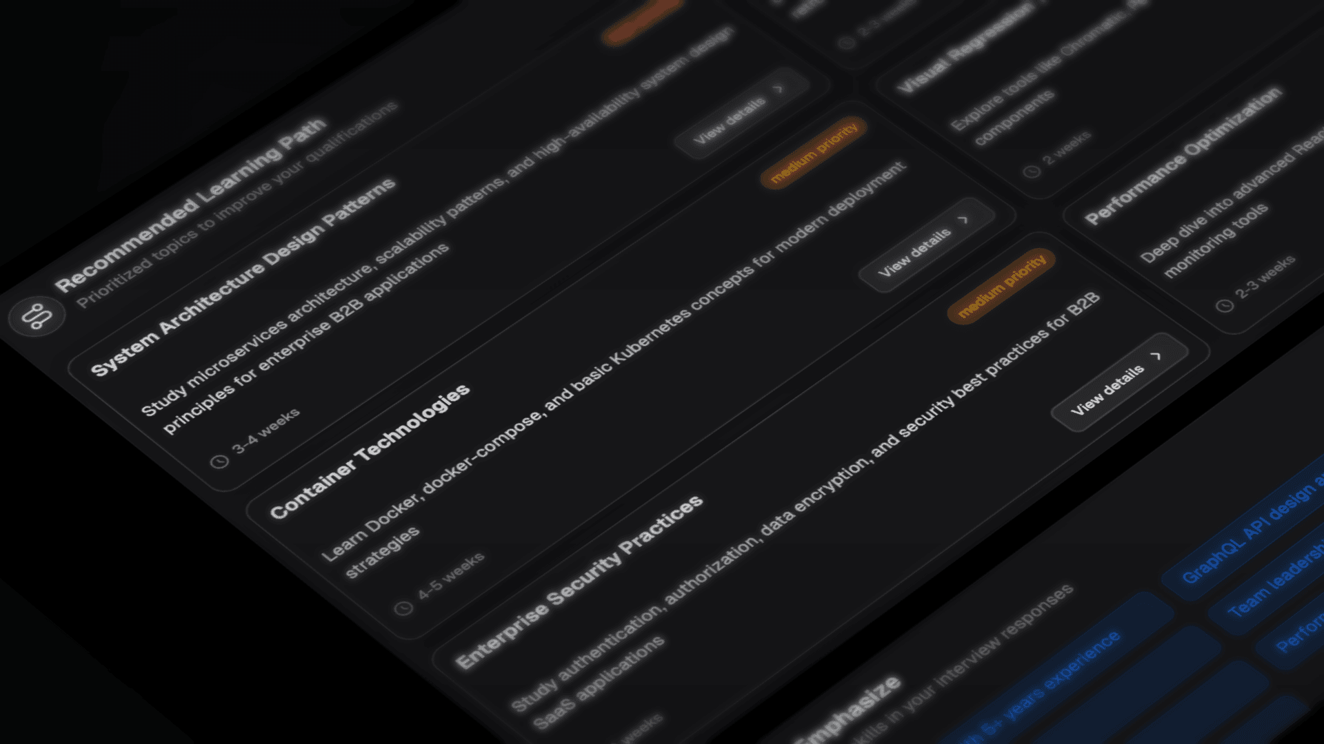 Structured Learning Path